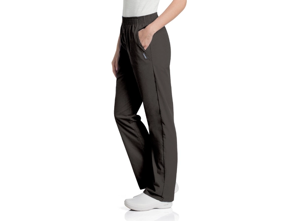 Essentials bukse med strikk i livet Black M 