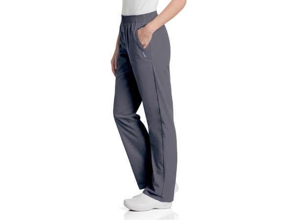 Essentials bukse med strikk i livet Steel grey S 