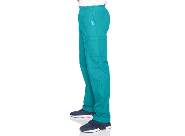 Essentials herrebukse med lårlomme Teal M 