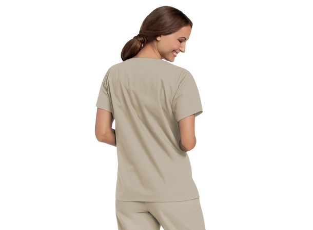 Essentials tunika V-hals Sandstone S 