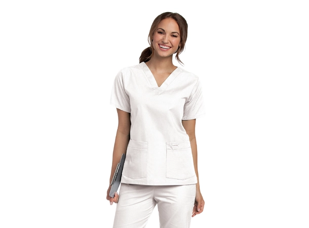 Essentials tunika V-hals White XS 