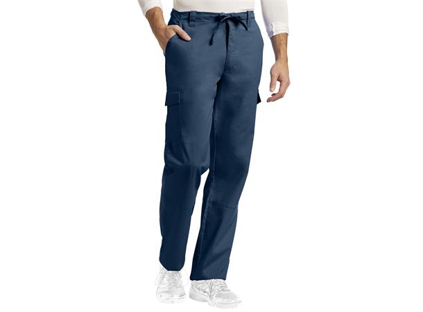 Basic bukse med snøring Navy XL 