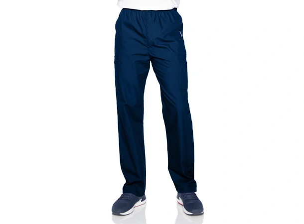 Essentials Herrebukse med rette ben Navy M 