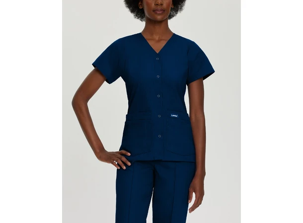 Essentials kittel med V-hals Navy S 