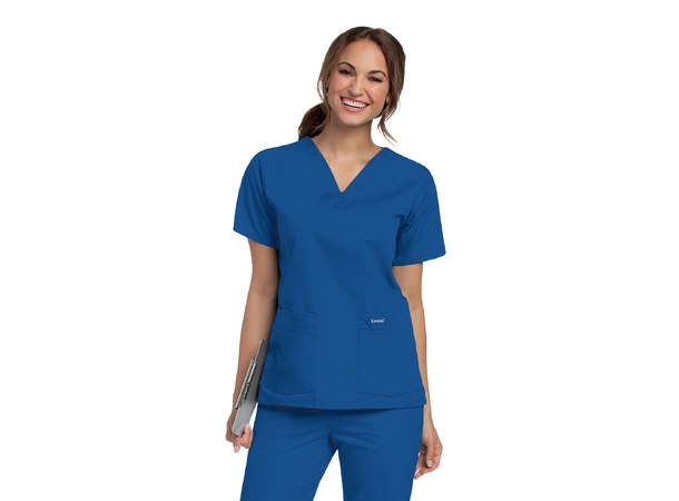 Essentials tunika V-hals Galaxy blue M 