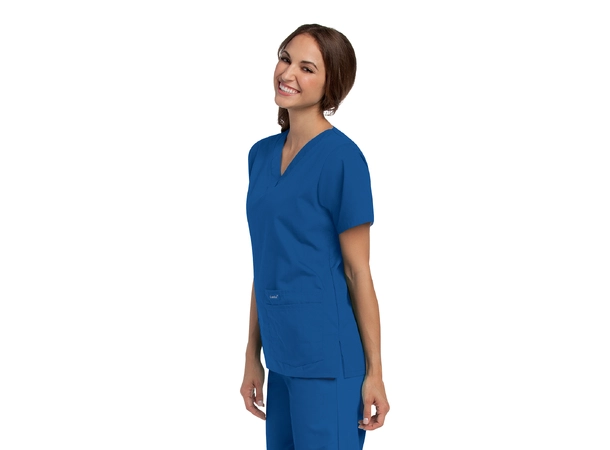 Essentials tunika V-hals Galaxy blue M 