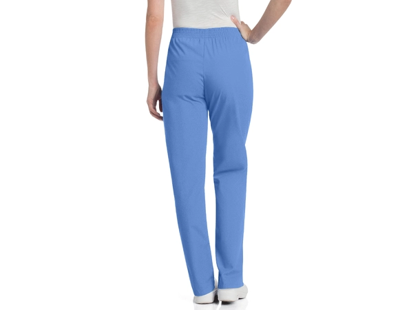 Essentials bukse med strikk i livet Ceil blue L 