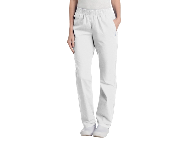 Essentials bukse med strikk i livet White  XL 