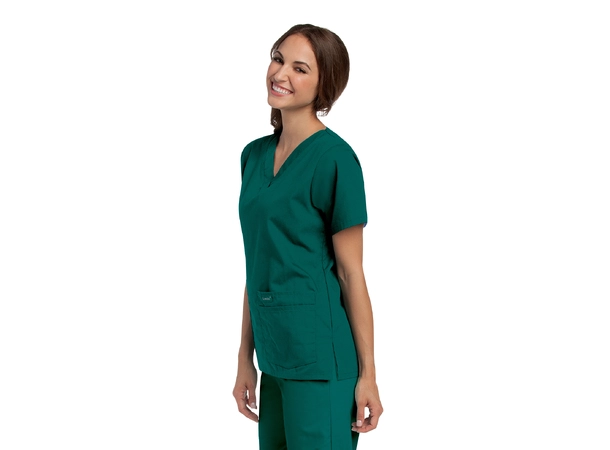Essentials tunika V-hals Hunter Green XL 