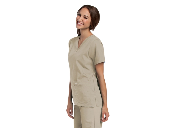 Essentials tunika V-hals Sandstone XL 