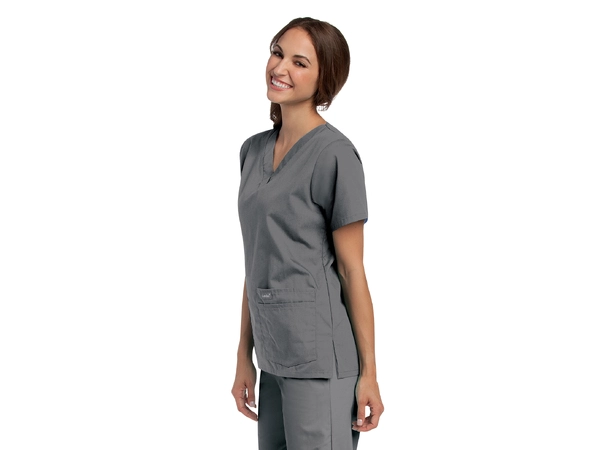 Essentials tunika V-hals Steel Grey 3XL 