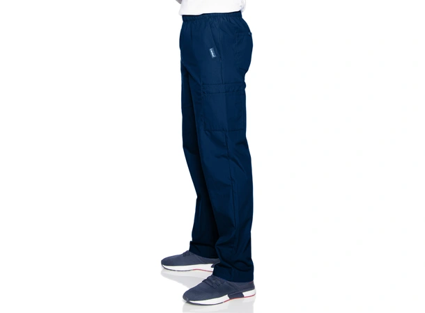 Essentials Herrebukse med rette ben Navy XL 