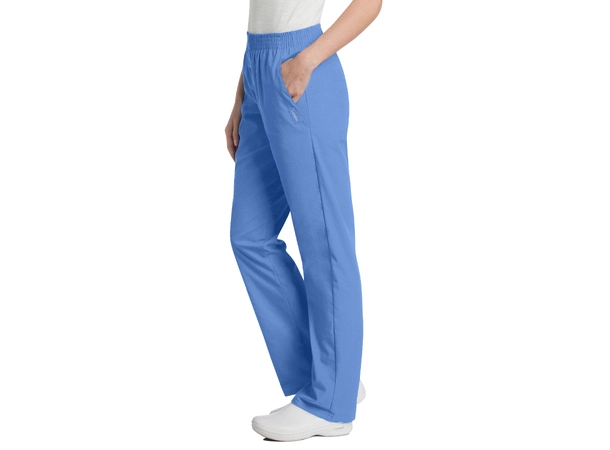 Essentials bukse med strikk i livet Ceil blue XL 