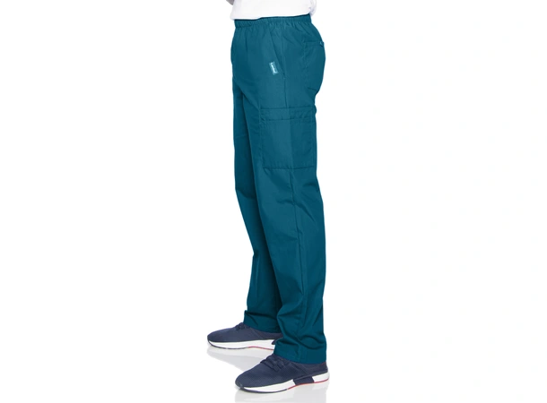 Essentials herrebukse med lårlomme Caribbean Blue S 