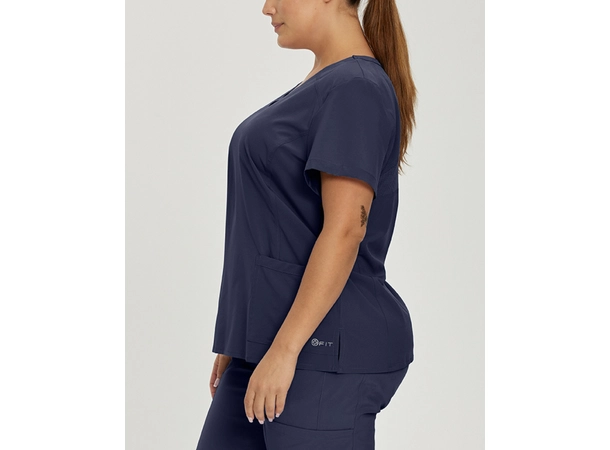 FIT tunika med v-hals Navy XXL 