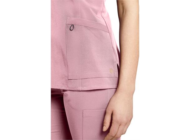 Marvella tunika med kontraststriper Pink Blush M 