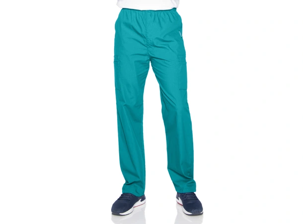 Essentials Herrebukse med rette ben Teal L 