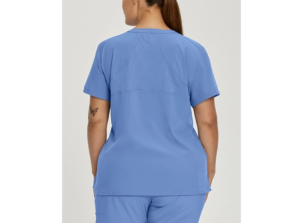 FIT tunika med v-hals Ceil Blue XS 