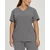 Marvella tunika med stretch og V-hals Steel Grey S 