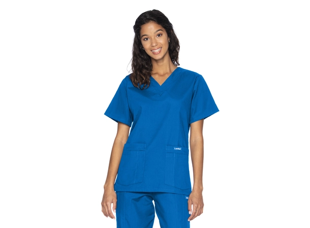 Essentials tunika V-hals Royal Blue XL 