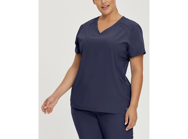 FIT tunika med usynlige lommer Navy XL 