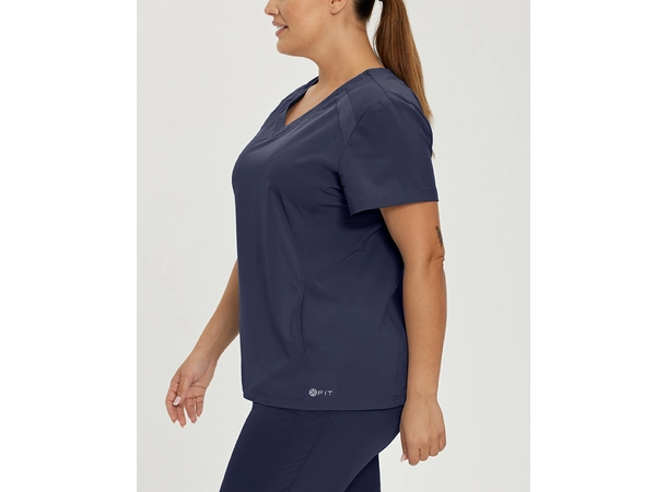 FIT tunika med usynlige lommer Navy XL 