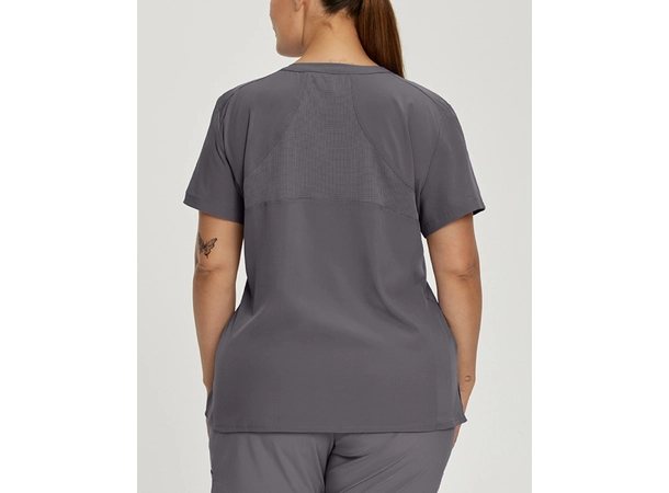 FIT tunika med v-hals Pewter XS 