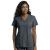 FIT V-Neck Top - Princess seaming Pewter S 