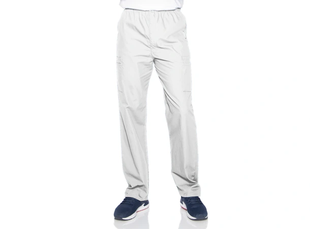 Essentials Herrebukse med rette ben White Twill S 