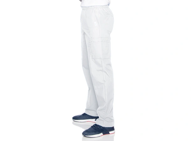 Essentials Herrebukse med rette ben White Twill S 