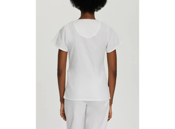 Essentials kittel med V-hals White S 