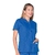 Scrub Zone kittel med knapper Royal Blue XS 