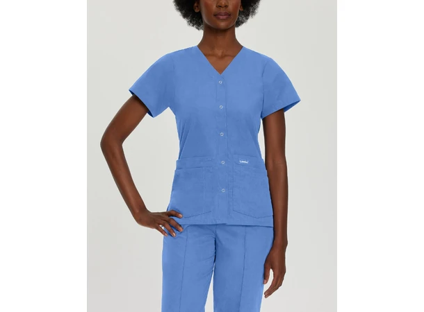 Essentials kittel med V-hals Ceil blue XXL 