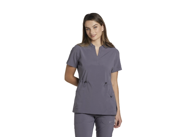FIT Tunika med  Henley hals 