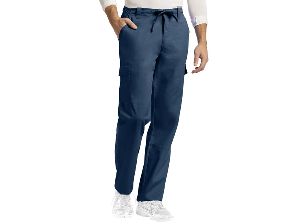 Basic bukse med snøring Navy L 