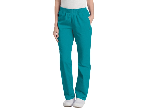 Essentials bukse med strikk i livet Teal M 