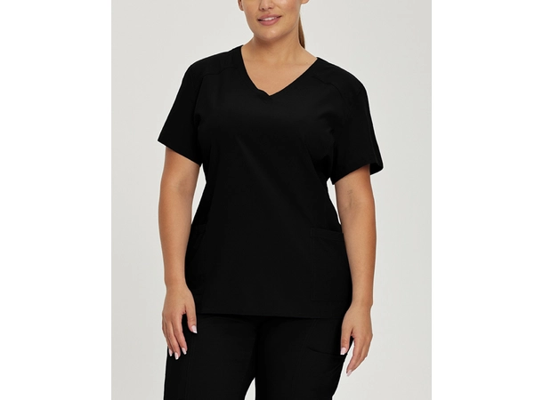 FIT tunika med v-hals Black S 