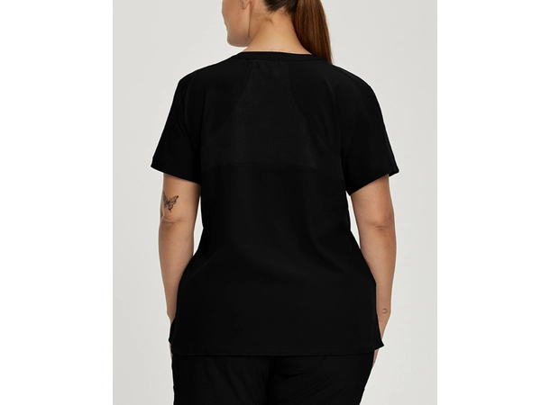 FIT tunika med v-hals Black S 