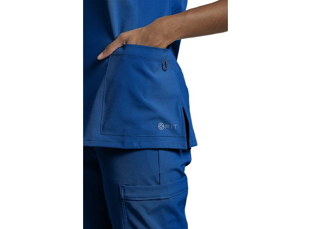 FIT tunika med v-hals Royal 3XL 