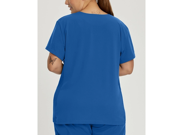 Marvella tunika med stretch og V-hals Royal M 