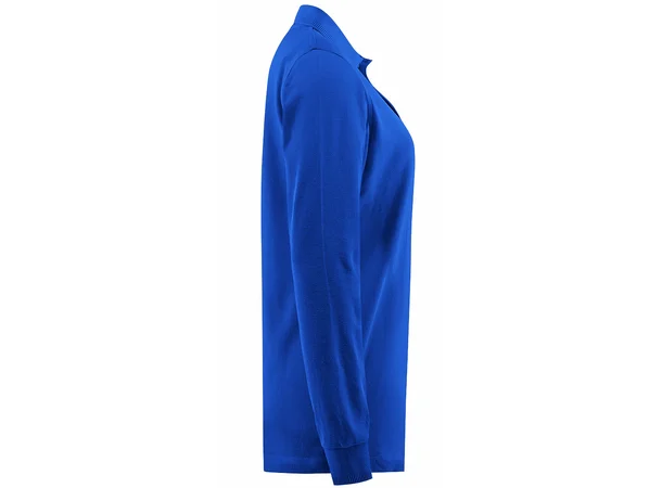 Easy Polo long Woman Kongeblå S 