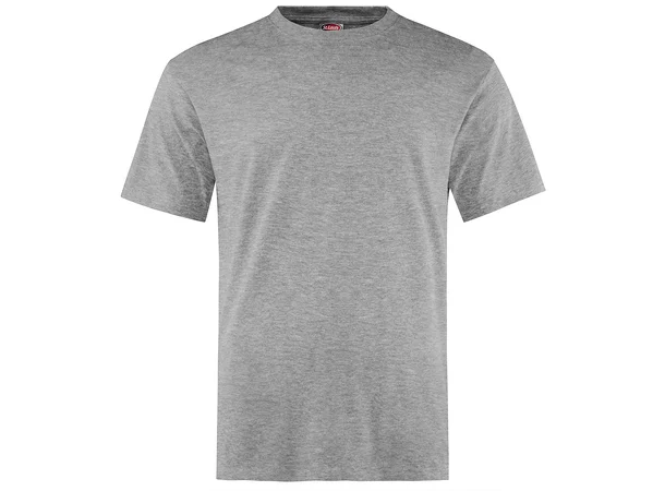 Easy T-shirt Gråmelert L 
