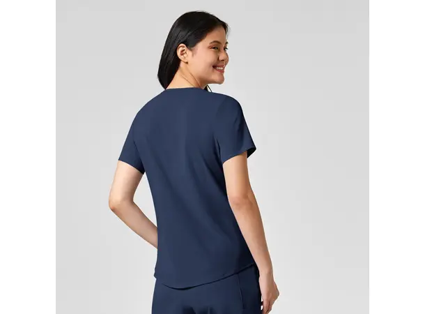 Renew Dametunika med V-hals og sidelomme Navy XS 