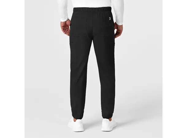 Renew Herrebukse med strikk i ben Black M 
