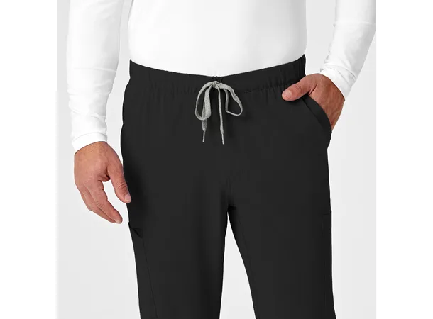 Renew Herrebukse med strikk i ben Black M 