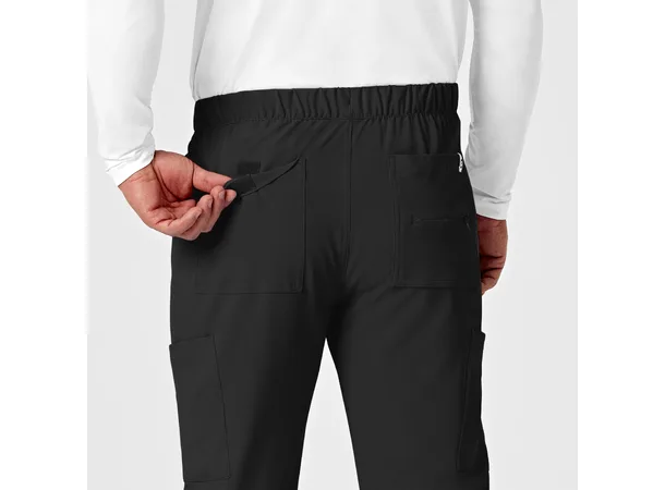 Renew Herrebukse med strikk i ben Black M 