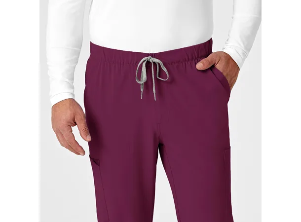 Renew Herrebukse med strikk i ben Wine L 