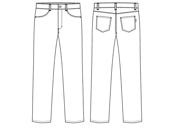 Standard Herrechino med stretch 