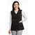 White Cross vest med to lommer Black S 
