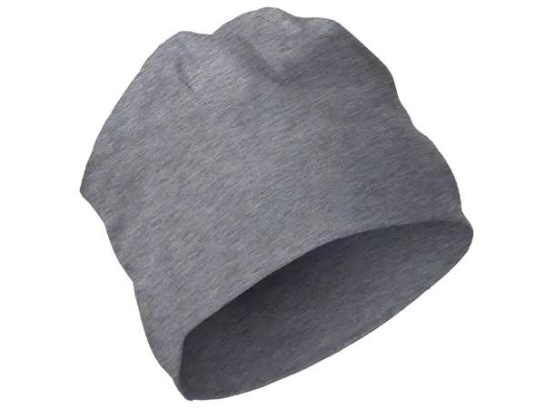 Easy Cotton Beanie Gråmelert OneSize 